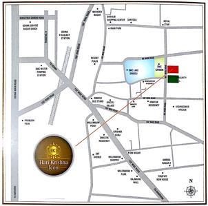 Project Image of 604.39 - 622.26 Sq.ft 2 BHK Apartment for buy in Gopinath Hari Krishna Icon