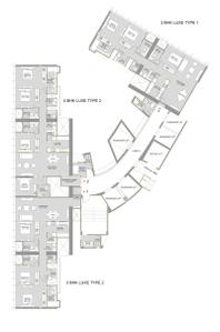 Project Image of 839.0 - 2221.99 Sq.ft 2 BHK Apartment for buy in Lodha Park