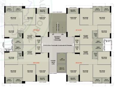 Project Image of 655.95 - 846.58 Sq.ft 2 BHK Apartment for buy in Navkar Upasana Residency