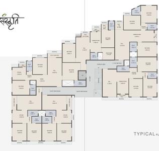 Project Image of 629.9 - 893.94 Sq.ft 2 BHK Apartment for buy in Hari Sanskruti
