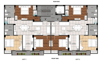 Project Image of 0.0 - 1170.0 Sq.ft 3 BHK Builder Floor for buy in Tez Sector 28 Apartment