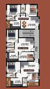Project Image of 780.0 - 900.0 Sq.ft 2 BHK Apartment for buy in Viva Vitalis