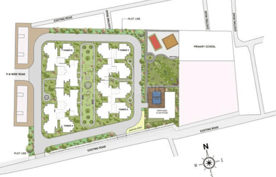 Project Image of 0.0 - 532.81 Sq.ft 2 BHK Apartment for buy in Sanskruti Vishwabharti Residency
