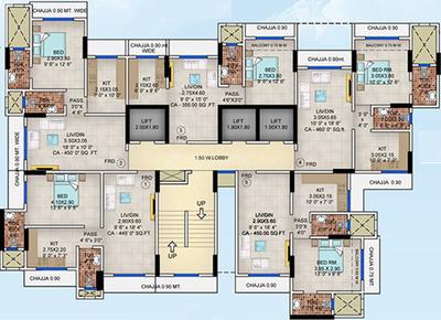 Project Image of 355.0 - 650.0 Sq.ft 1 BHK Apartment for buy in Shree Swami Veronica