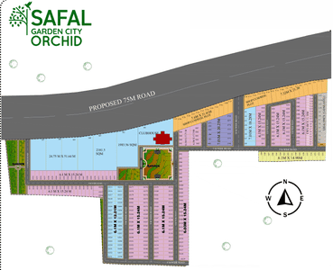 Safal Orchid Layout Plan 1