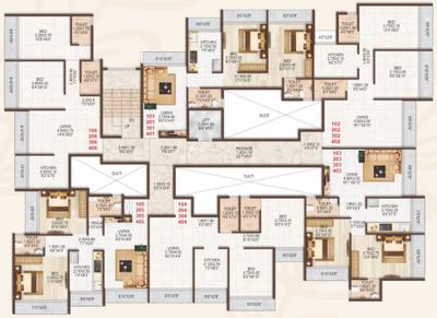 Project Image of 424.64 - 614.73 Sq.ft 1 RK Apartment for buy in Shreeji Corner