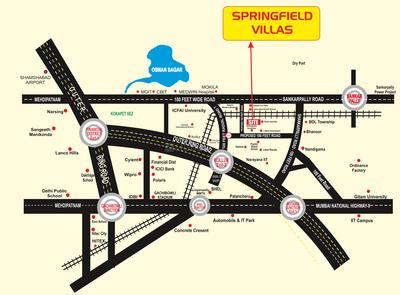 Project Image of 3000.21 - 3120.37 Sq.ft 3 BHK Duplex for buy in Harshith Lahari Aananda Spring Field Villas