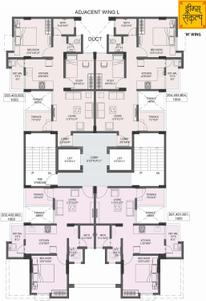 Project Image of 324.0 - 483.0 Sq.ft 1 BHK Apartment for buy in Dreams Sankalp L M Wings