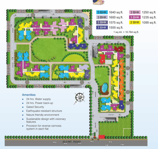 Project Image of 895.0 - 1640.0 Sq.ft 2 BHK Apartment for buy in Uninav Heights