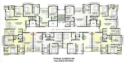 Balan Shree Balakrishna Residency Cluster Plan 2