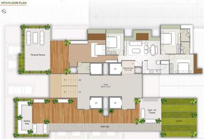 Project Image of 1737.59 - 1742.31 Sq.ft 3 BHK Apartment for buy in Mangalmurti Advait