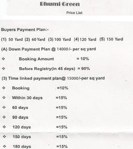 Project Image of 450.0 - 1944.0 Sq.ft Residential Plot Plot for buy in  Bhumi Greens