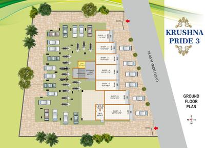 Project Image of 630.0 - 1050.0 Sq.ft 1 BHK Apartment for buy in Krushna Pride 3
