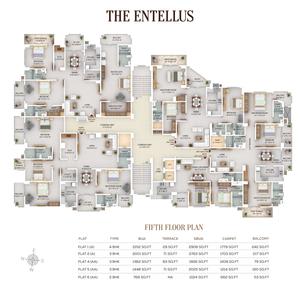 Project Image of 662.0 - 1779.0 Sq.ft 2 BHK Apartment for buy in The Entellus