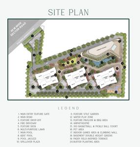 Project Image of 1534.84 - 1905.87 Sq.ft 3 BHK Apartment for buy in Experion The Trillion