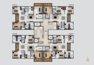 Project Image of 1691.0 - 2543.0 Sq.ft 2 BHK Apartment for buy in Urban Sereno