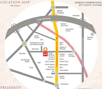 Tirumala Vidya Vihar Location Plan 1