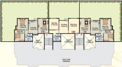 Project Image of 380.0 - 527.0 Sq.ft 1 BHK Apartment for buy in Kalyani City