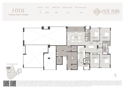 Project Image of 719.0 - 1970.0 Sq.ft 2 BHK Apartment for buy in Shreepati Jade Park