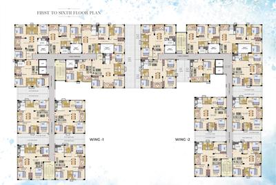 Project Image of 1345 Sq.ft 3 BHK Apartment / Flat for sale in Iskcon Road for Rs. 4840655