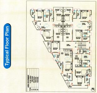 Project Image of 935.0 - 1425.0 Sq.ft 2 BHK Apartment for buy in Magadh Dhramshobha Enclave