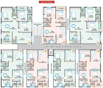 Project Image of 1000.0 - 1533.0 Sq.ft 2 BHK Apartment for buy in Prime VS Premier