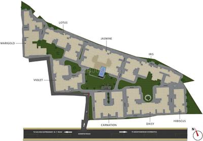 Project Image of 815.0 - 1490.0 Sq.ft 2 BHK Apartment for buy in Siddha Town