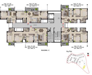 Project Image of 1000 Sq.ft 2 BHK Apartment / Flat for sale in Chicalim for Rs. 12500000