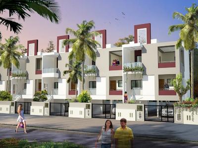 Project Image of 0.0 - 2100.0 Sq.ft 3 BHK Row House for buy in Amrut Sai Sara Row House