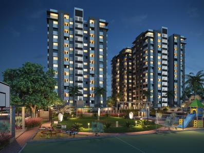 Project Image of 605.0 - 622.0 Sq.ft 2 BHK Apartment for buy in Vraj Apple Elegance