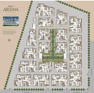 Project Image of 1110.0 - 1675.0 Sq.ft 2 BHK Apartment for buy in NLC Aroha