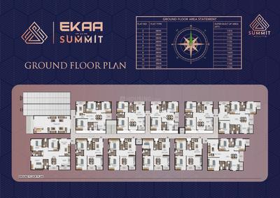 Project Image of 1100.0 - 1800.0 Sq.ft 2 BHK Apartment for buy in EKAA by Summit