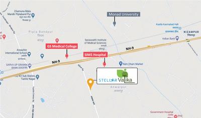 Project Image of 800.62 - 1070.36 Sq.ft Residential Plot Plot for buy in Stellar Vatika