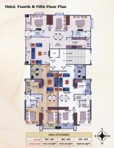 Project Image of 1131.15 - 1549.55 Sq.ft 2 BHK Apartment for buy in Manjusha Souvenir