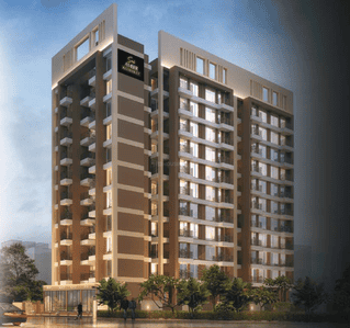 Project Image of 255.64 - 495.0 Sq.ft 1 RK Apartment for buy in Shree Sai Amber Residency
