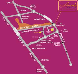 Project Image of 800.0 - 1233.0 Sq.ft 2 BHK Apartment for buy in ARG Ananta Pride