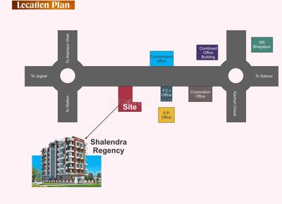 Project Image of 829.6 - 930.42 Sq.ft 2 BHK Apartment for buy in Muskan Shailendra Regency
