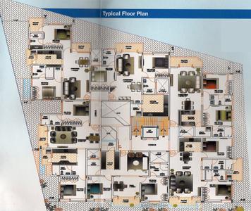 Project Image of 1026.0 - 1150.0 Sq.ft 2 BHK Apartment for buy in AR Falcon Nest
