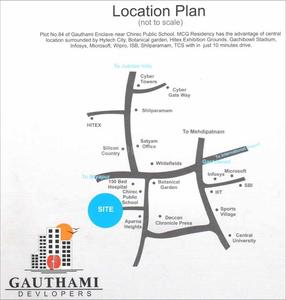 Project Image of 1755.0 - 2025.0 Sq.ft 3 BHK Apartment for buy in Gauthami MCG Residency