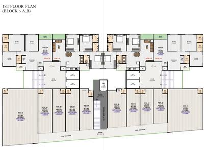Project Image of 825.05 - 862.73 Sq.ft 3 BHK Apartment for buy in Shreedhar Luxuria