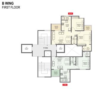 Project Image of 934 Sq.ft 2 BHK Apartment / Flat for sale in Moshi for Rs. 5800000