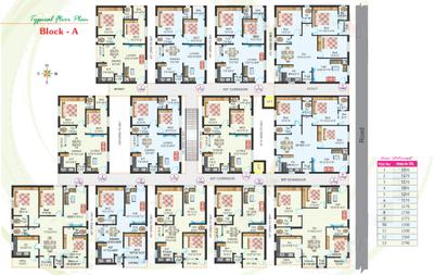 Project Image of 1170.0 - 1995.0 Sq.ft 2 BHK Apartment for buy in Akruthi Srinivasam