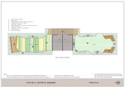 Project Image of 1465 Sq.ft 2 BHK Apartment / Flat for sale in Nerul for Rs. 25071375