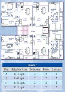 Project Image of 1140.0 - 1590.0 Sq.ft 2 BHK Apartment for buy in Natural Residency
