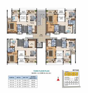 Project Image of 2391 Sq.ft 3 BHK Apartment / Flat for sale in Hennur for Rs. 29000000