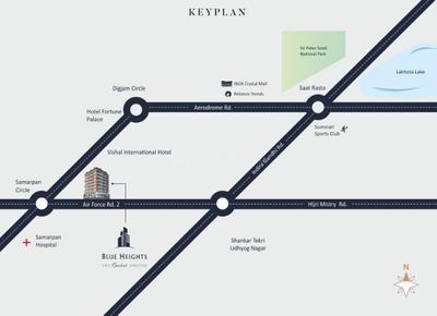 Project Image of 0.0 - 2200.0 Sq.ft 3 BHK Apartment for buy in Navkar Blue Heights