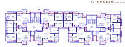 Project Image of 690.18 - 715.37 Sq.ft 2 BHK Apartment for buy in Shreenathji Antilla Heritage