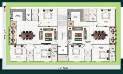 S S Navya Park View Navya Park View Cluster Plan 1