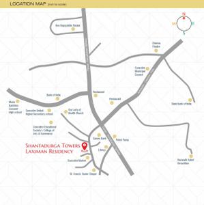Project Image of 963.48 - 1189.41 Sq.ft 2 BHK Apartment for buy in Kharangate Shantadurga Towers Laximan Residency