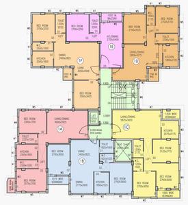 Project Image of 726 Sq.ft 2 BHK Apartment / Flat for sale in Omarhati for Rs. 3762000